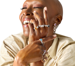 Christian James by Scott Grimes Sterling Silver Legacy African Amethyst Solitaire Ring Size 8