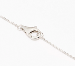 Diamonique x Jennifer Miller Sterling Silver 24" Floating Necklace