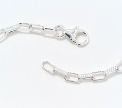 David Markstein Sterling Silver Premiere Luxe 20" Paperclip Necklace