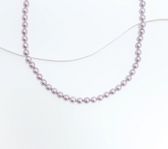 Attitudes by Renee Simulated Black Pearl Necklace 36"L