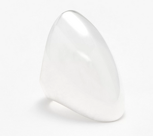 UltraFine 950 Silver Bold Statement Ring Size 8