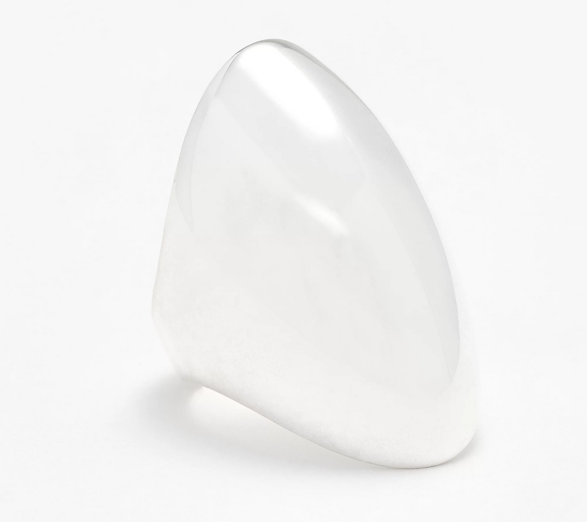 UltraFine 950 Silver Bold Statement Ring Size 8