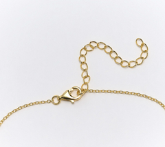 Diamonique Gold Tone Sterling Silver Classics Station Necklace