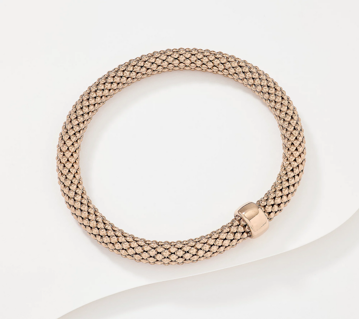David Markstein Premiere Mocha Bronze Comfort Stretch Bracelet Small