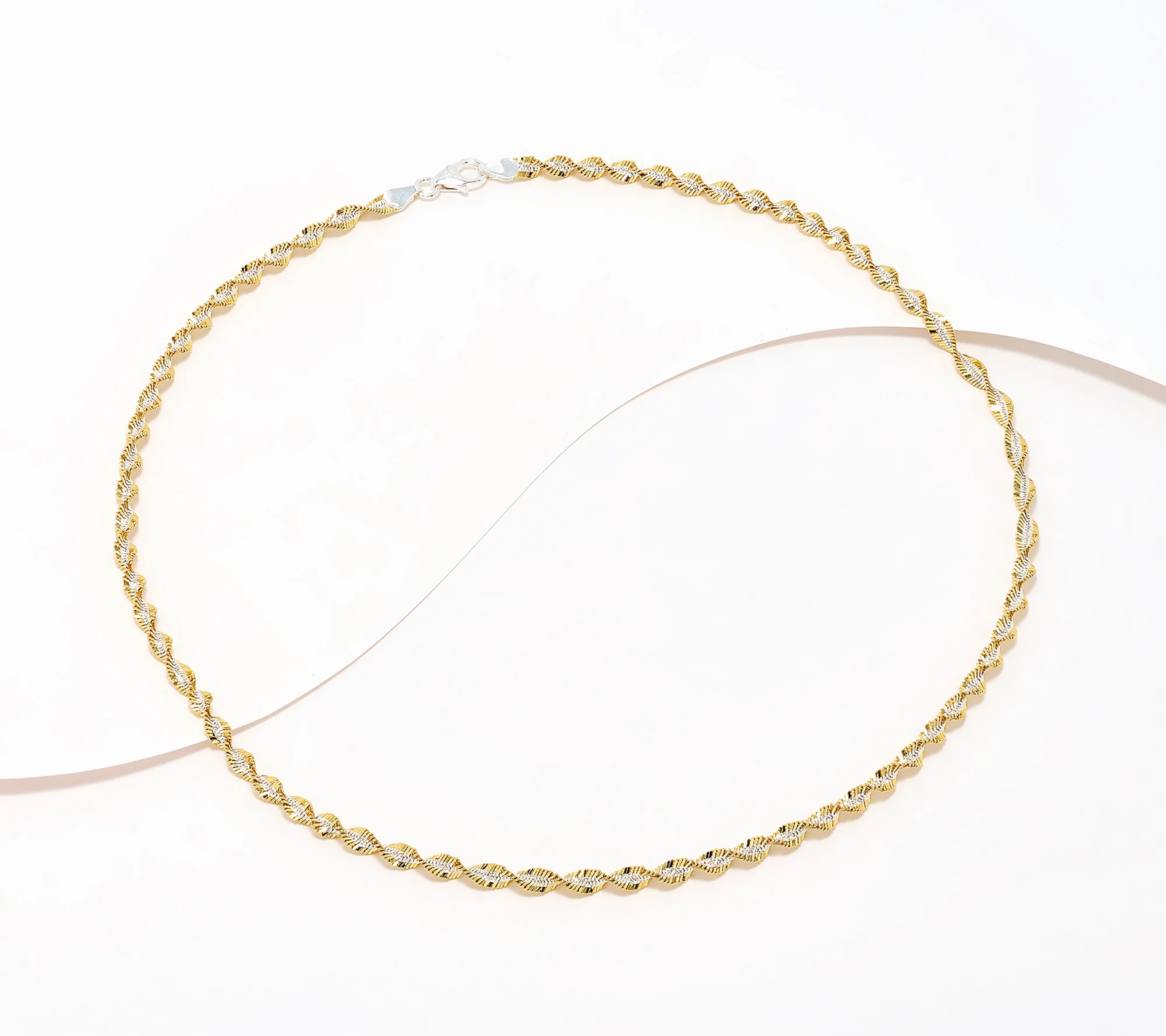 David Markenstein Rings David Markstein White Sterling Silver Debut Twisted Herringbone Neckla ...