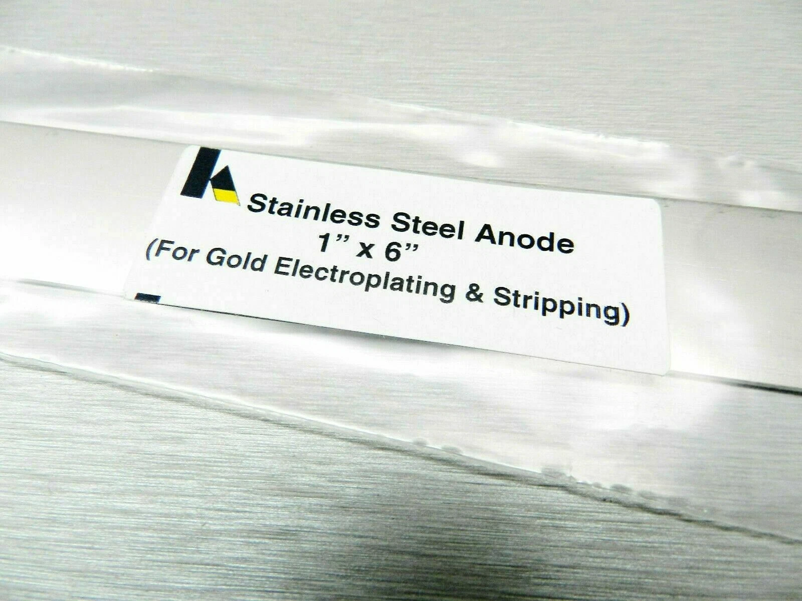 Krohn Stainless Anode & Heavy Duty Electro Cleaner Solution Electroclean Plating