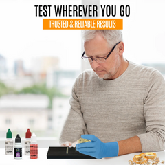 JSP® 14K Gold Testing Acid Solution – Yellow & White Gold Tester | 1pc