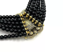 Collar de cuentas de varias vueltas "Elegant Know-How" de Heidi Daus. 40,6 cm + 10,16 cm