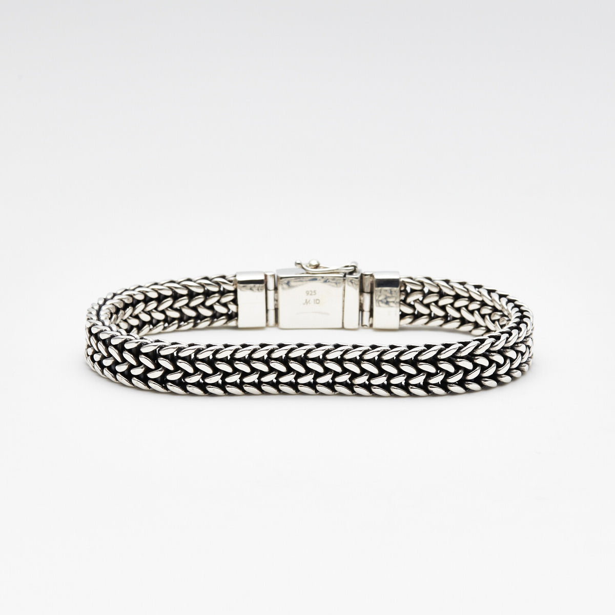 Artisan Crafted by Robert Manse Men's Double Foxtail Bracelet, 8.5"