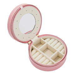 Kessaris Interchangeable Strap Watch & Travel Jewelry Case | 2-in-1 Set Black