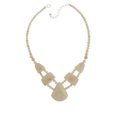 Jay King Tibetan Tapioca Stone Sterling Silver Necklace