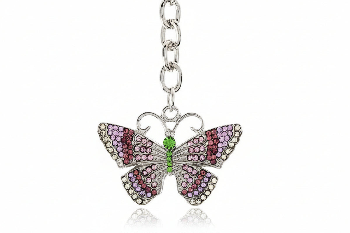 Killarney Crystal Butterfly Multicolor Crystal Charm