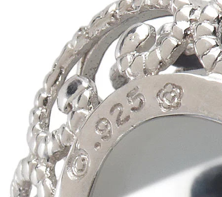 Sterling Drusy & Faceted Crystal Quartz Doublet Ring, Sterling silver , Size 7