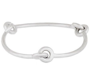 G.I.L.I for Bronzo Italila Interlocking Status Link station Bracelet, 7-1/4"