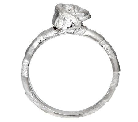 Mary Esses Sterling Silver Petite Knot Ring, Size 8