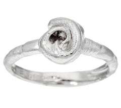 Mary Esses Sterling Silver Petite Knot Ring, Size 8