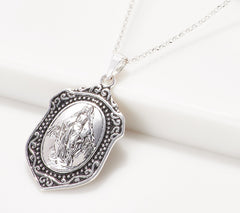 Connemara Marble Sterling Silver Mother's Love Pendant