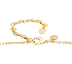 C. Wonder Goldtone Script Initial "Y" Pendant Necklace, 32"