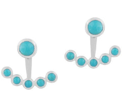 QVC Sleeping Beauty Turquoise Earring Jackets