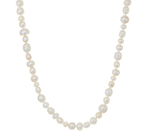 Honora Cultured White Pearl Beaded Strand Necklace 36"
