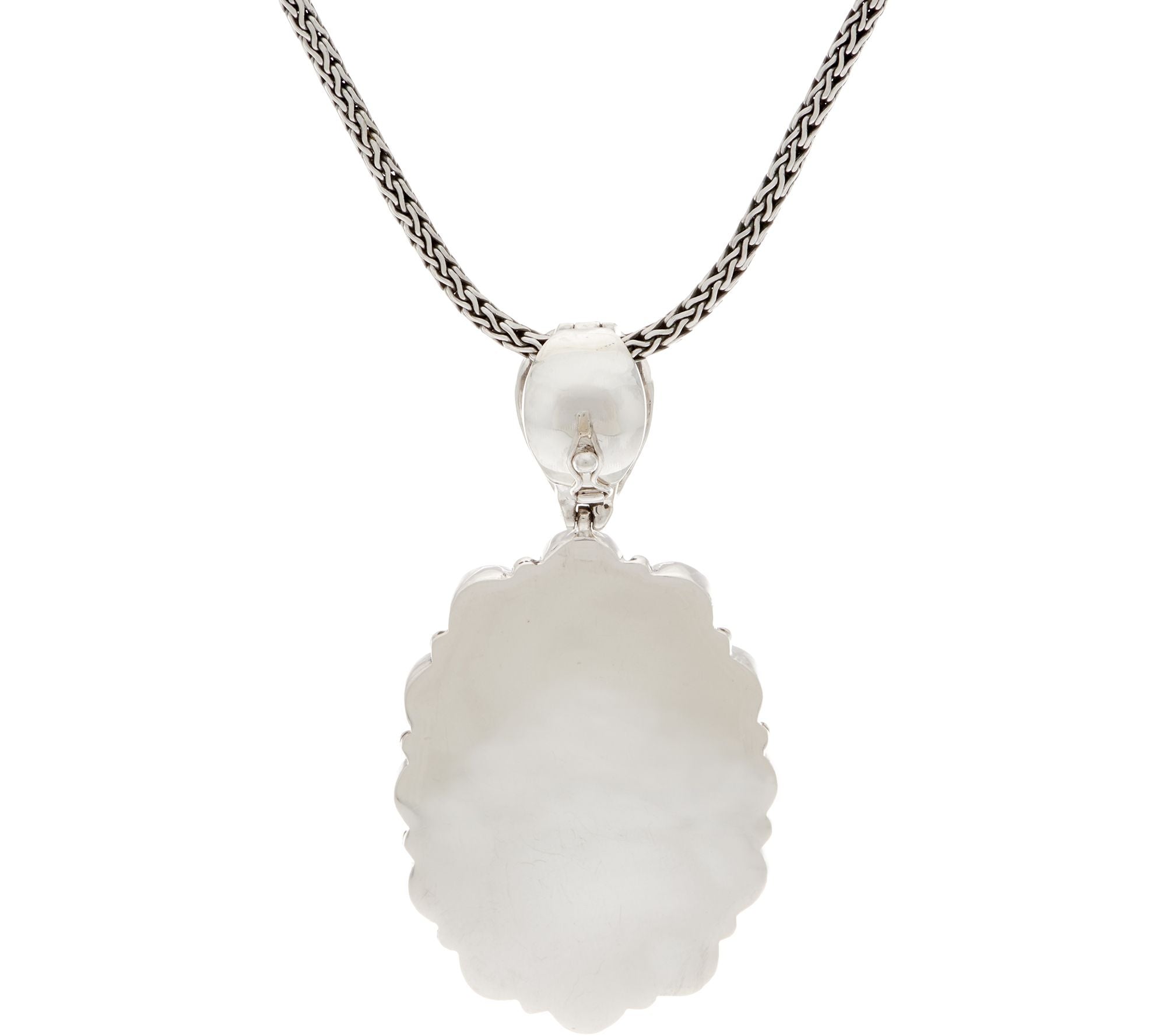 EXEX by Claudia Agudelo Sterling Silver Doublet Necklace 18"