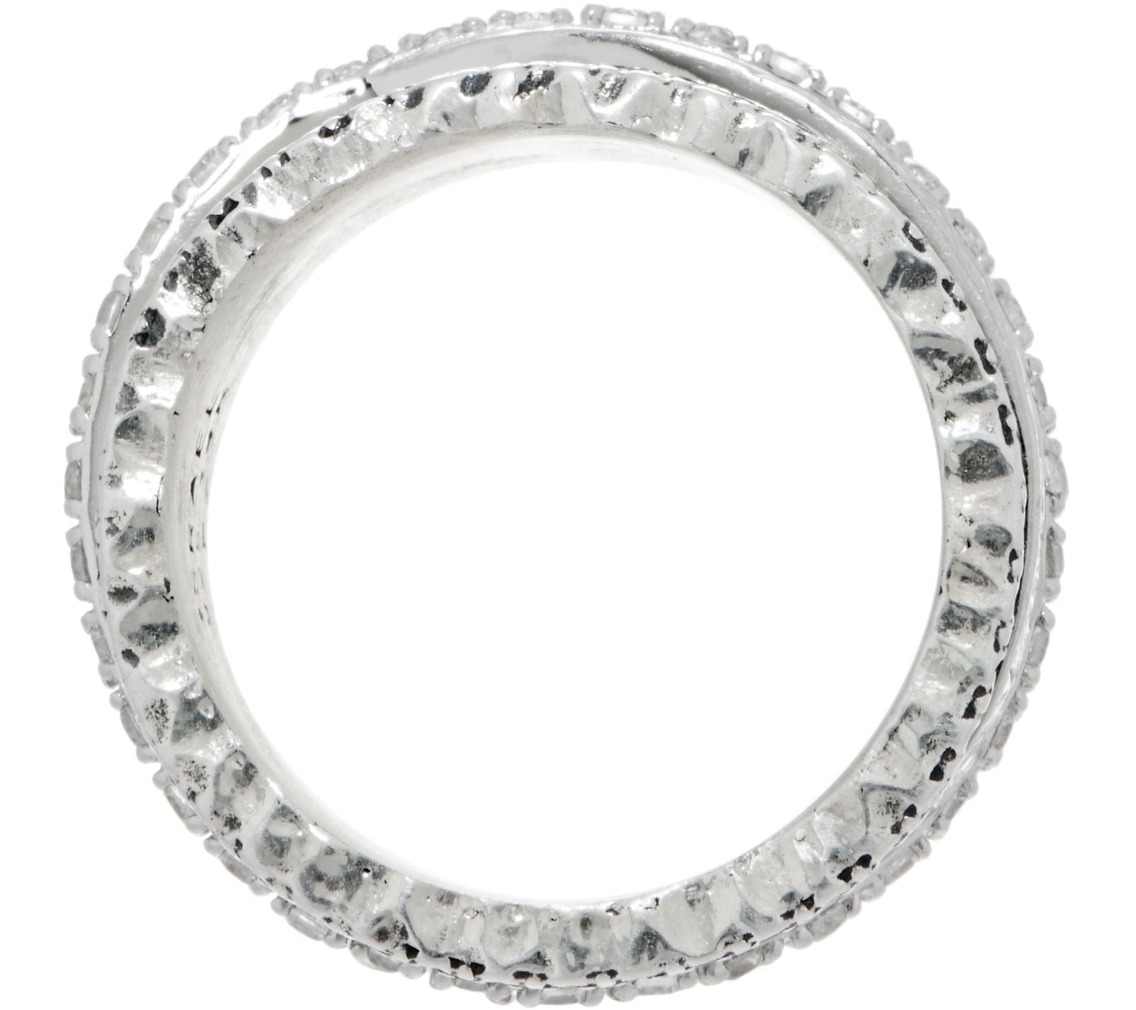 Or Paz Sterling Silver 0.50 cttw Gemstone Highway Ring, Size 10