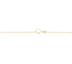Adi Paz 14K Gold Gemstone Cross Pendant w/ 18" Chain