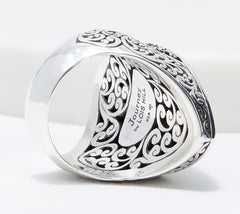 Lois Hill Sterling Silver Marquise Shape Statement Ring, Size 6