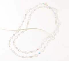 Collar Crystal Queen de Kirks Folly Essentials, plateado