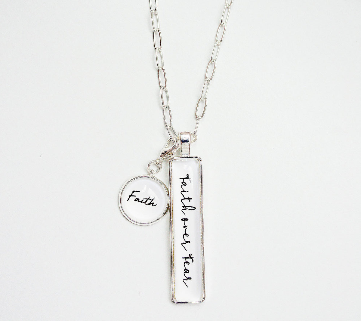 Vintage Sparrow 3-in-1 Convertible Jewelry with 2 Faith Pendants
