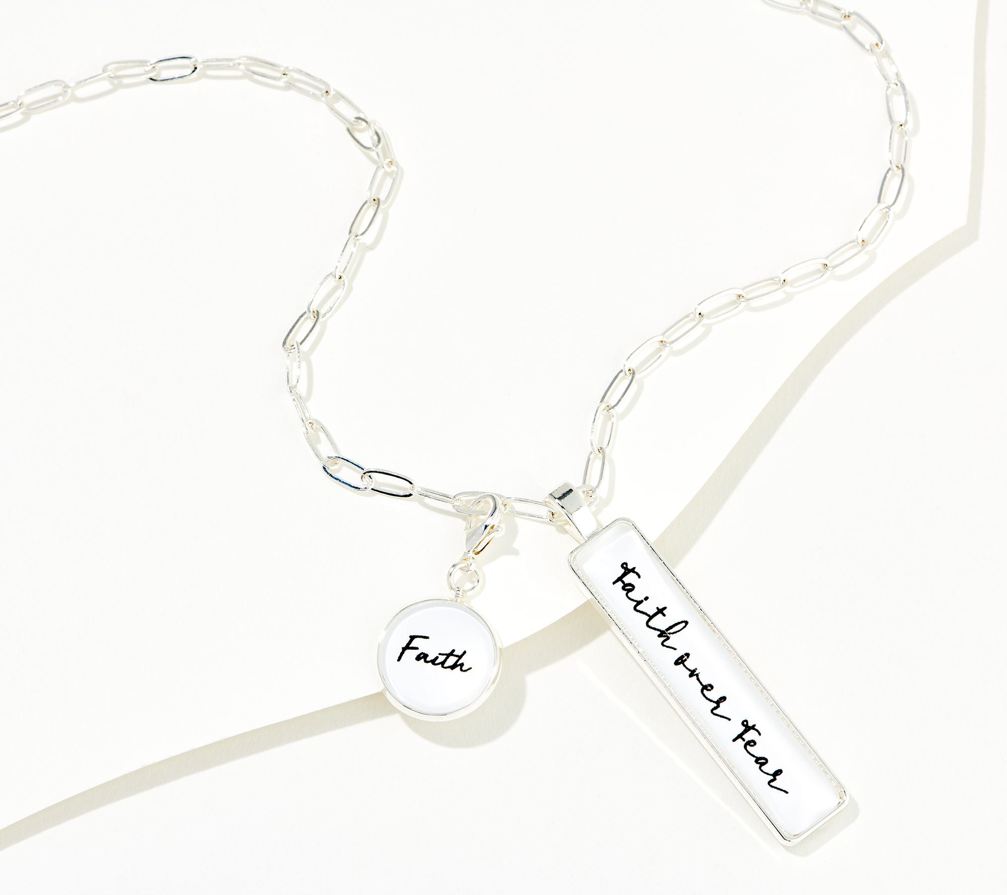 Vintage Sparrow 3-in-1 Convertible Jewelry with 2 Faith Pendants