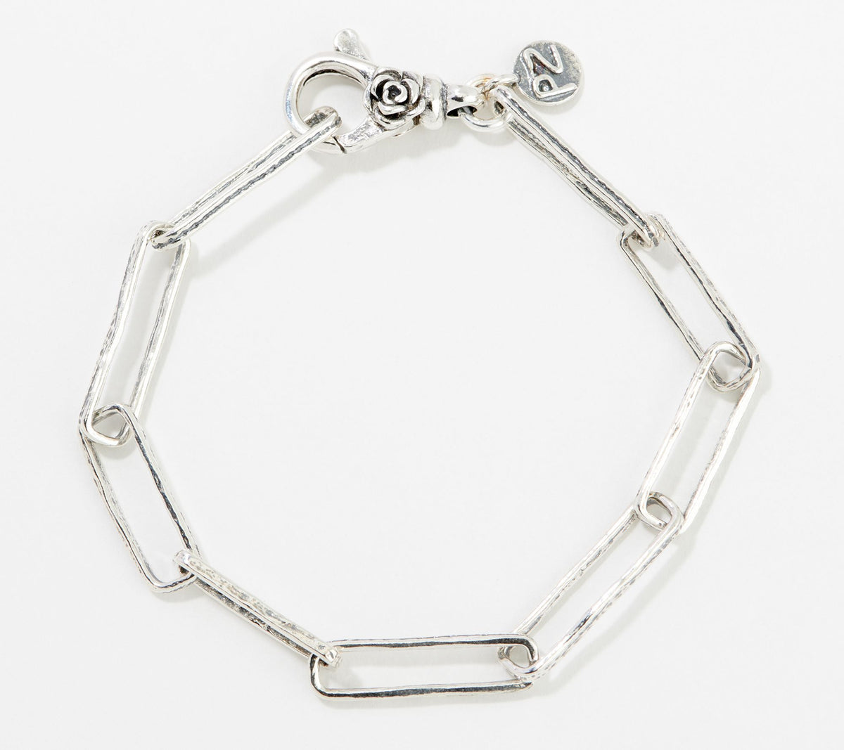 Or Paz Sterling Silver Signature Organic Floral Bracelet, 7-1/4"