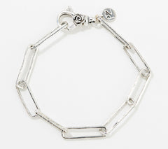 Or Paz Sterling Silver Signature Organic Floral Bracelet, 7-1/4"