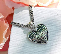JAI Sterling Silver Italian Love Lock Enhancer