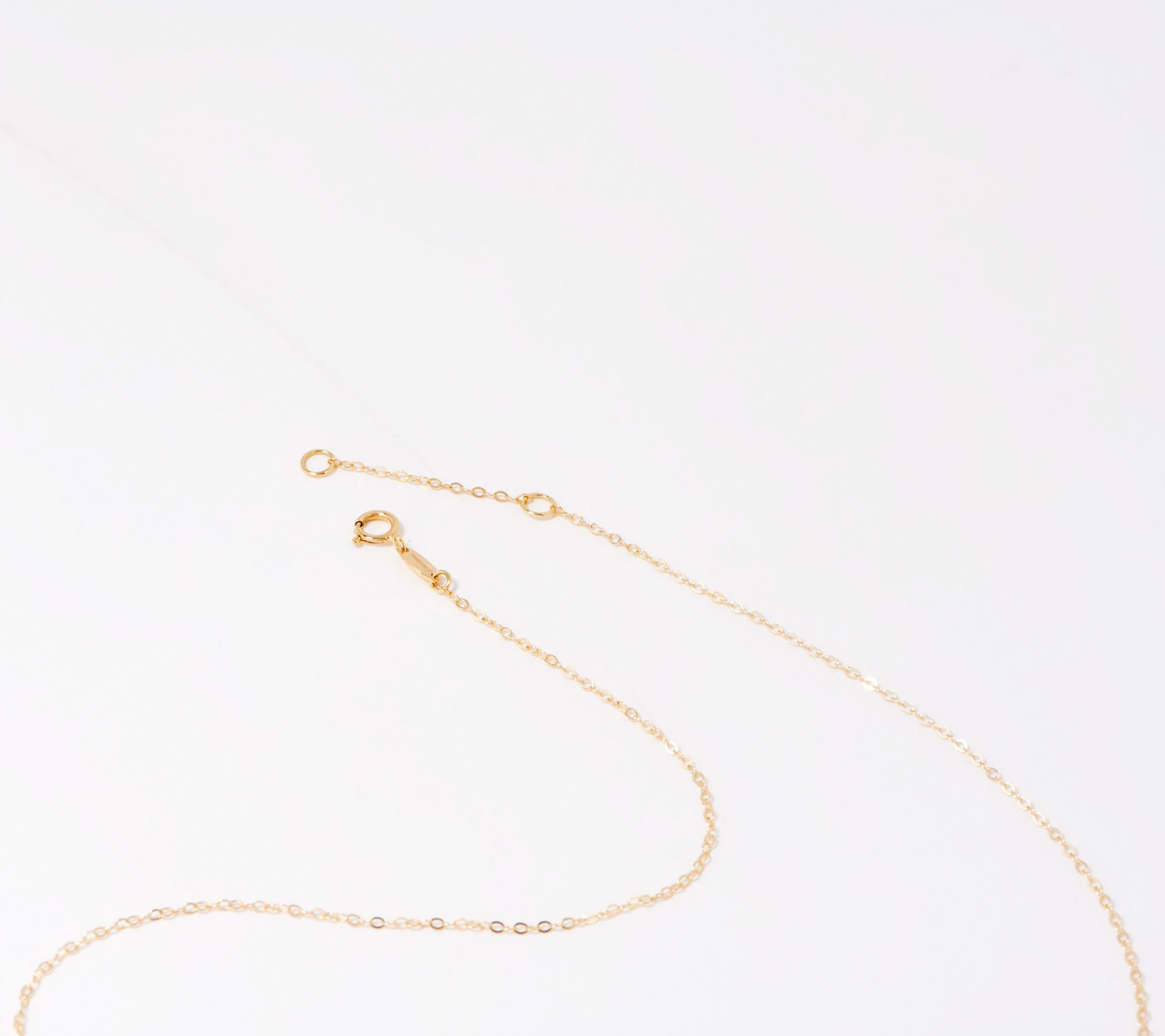 Adi Paz 14k Gold Lariat Necklace, 16"