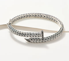 Artisan Crafted by Robert Manse Black Spinel Nail Bracelet, Small: 6-3/4" Fit;