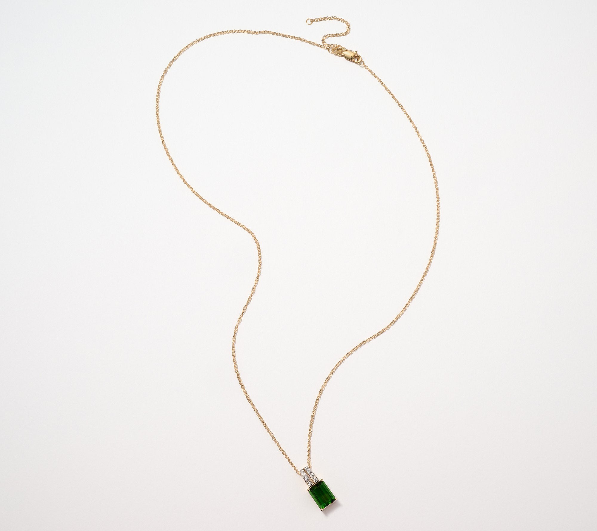 Vault Discoveries Congo Green Tourmaline Necklace