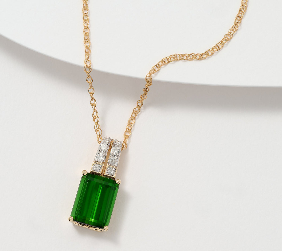 Vault Discoveries Congo Green Tourmaline Necklace