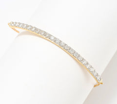 QVC Fire Light Lab Grown Diamond Bar 2.25cttw Bracelet, 14K
