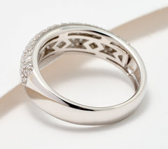 Affinity Diamonds 0.75cttw Band Ring, Sterling Silver, Size 5