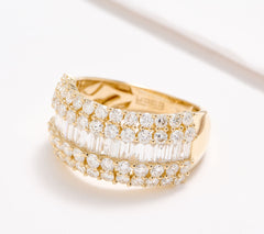 Effy Classique 1.70cttw Diamond Ring, 14K Gold, Size 7