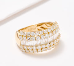 Effy Classique 1.70cttw Diamond Ring, 14K Gold, Size 7