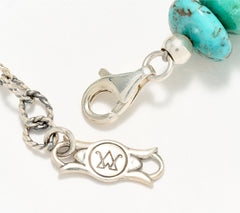 American West Shades of Turquoise Bead 18" Necklace