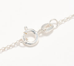 Connemara Marble Lucky Penny Coin Pendant with 18" Chain