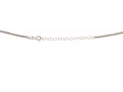 Ottoman Sterling Silver Jewelry Collection Foxtail Chain Necklace. 18"