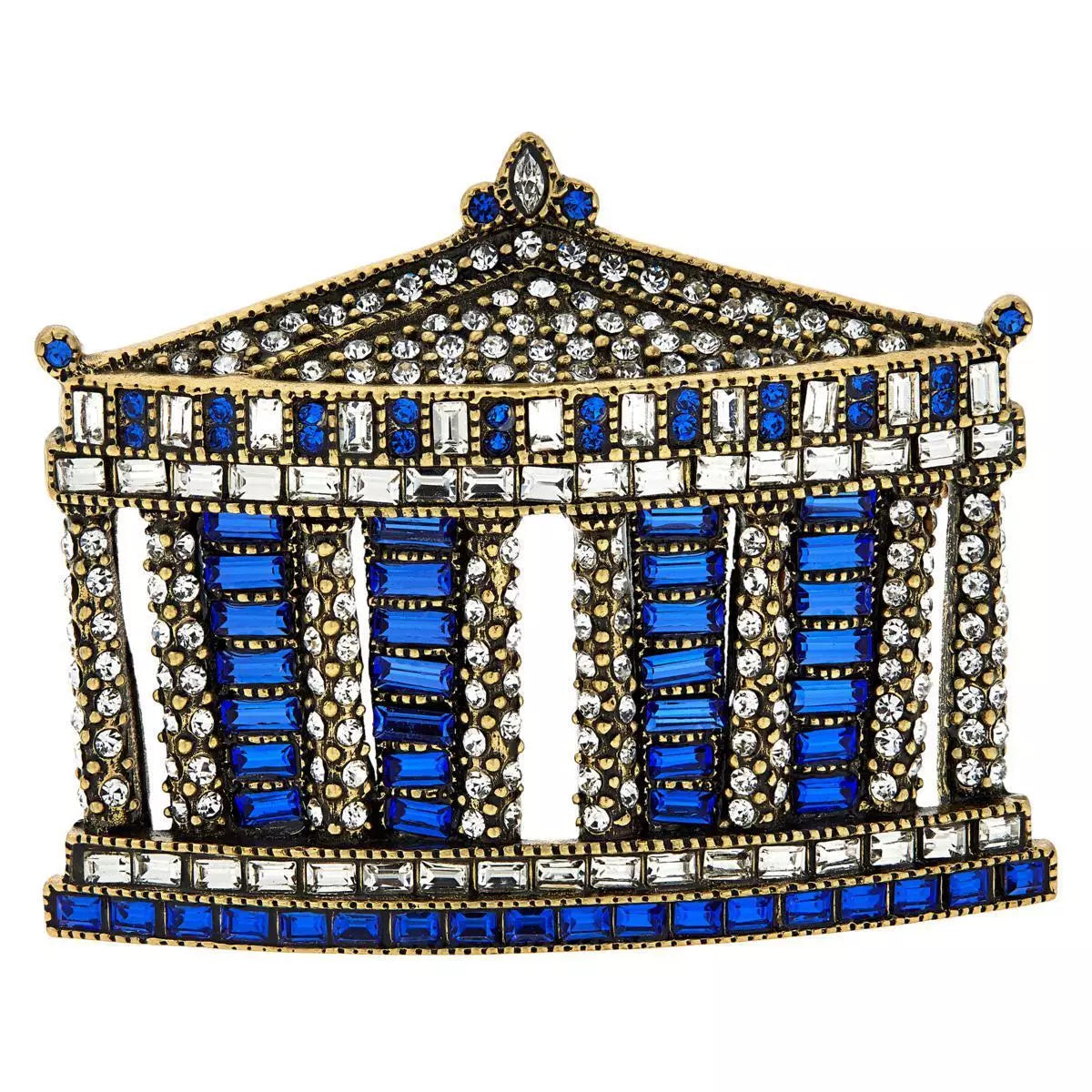 Pin potenciador multicristal "Pretty Pantheon" de Heidi Daus, raro, de 7,6 cm