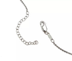 Honora Sterling Silver Solitaire Pearl & Cubic Zirconia Necklace. 18"
