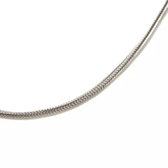 Ottoman Sterling Silver Jewelry Collection Foxtail Chain Necklace. 18"