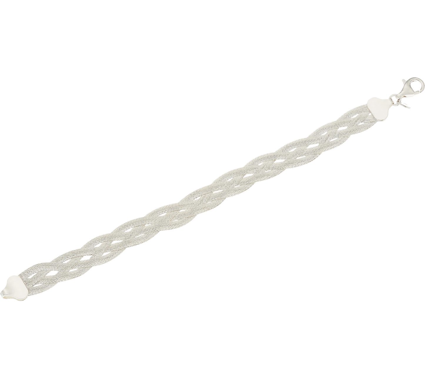UltraFine Silver 20" Braided Necklace 21.0g | Jewelry & Watches:Fine Jewelry:Necklaces & Pendants
