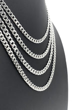 Load image into Gallery viewer, Duhaas Collection Sterling Silver 925 Diamond-Cut Cuban Link 6mm Necklace Chain
